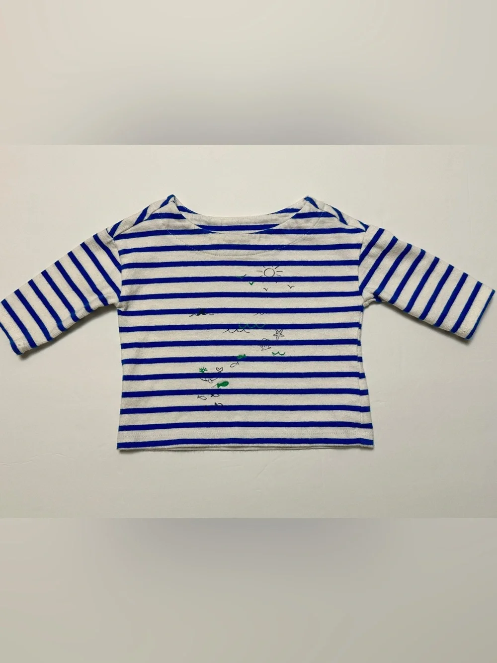 Bundle of 2 baby girl long sleeve shirts. Size 3-6 Months. Gymboree and Carter’s